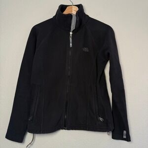 The North Face TKA 200 Fleece Jacket Full‎ Zip Black Womens Small S